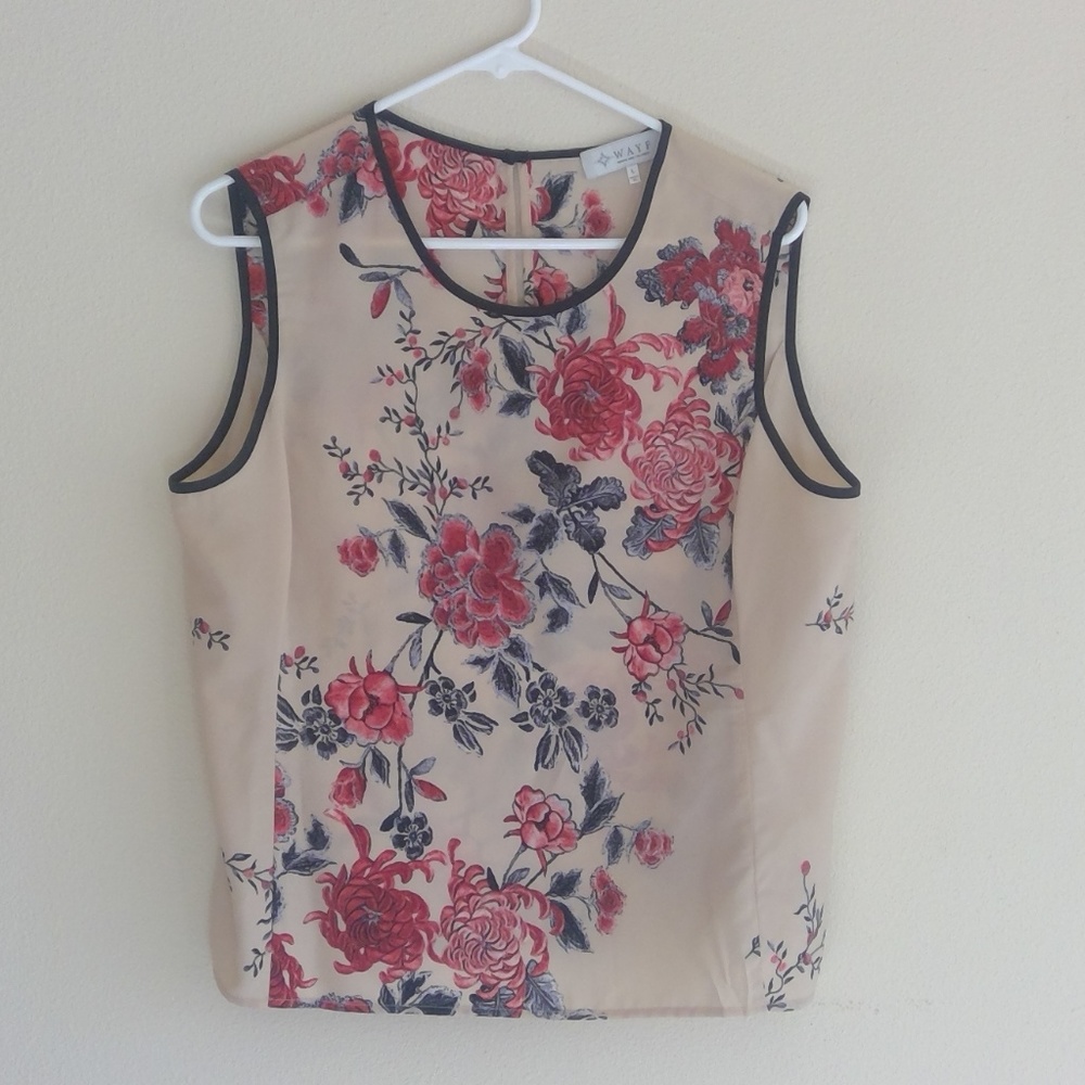 Floral Chrysanthemum top Nordstrom L